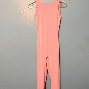 Pink jumpsuit from PrettyLittleThings